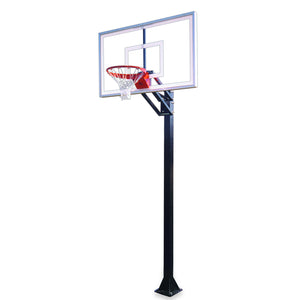 First Team Champ In-Ground Adjustable Basketball Goal