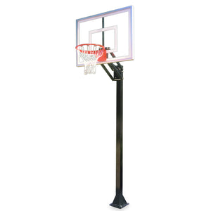 First Team Champ In-Ground Adjustable Basketball Goal