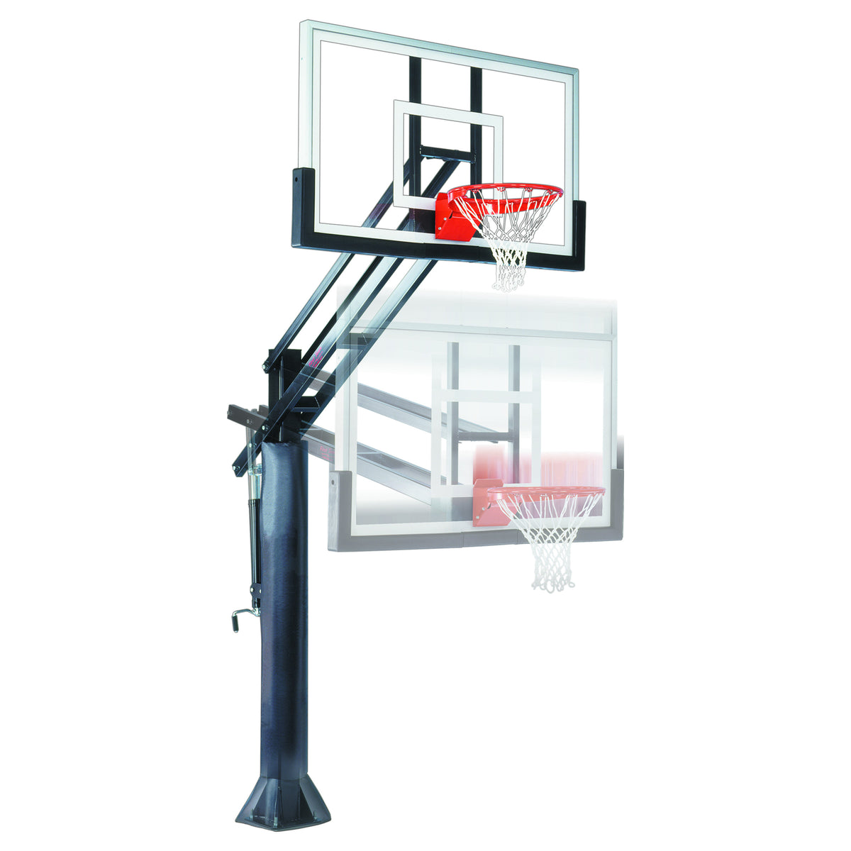 First Team Force In-Ground Adjustable Basketball Hoop - Top Sports Tech