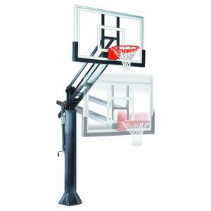 First Team Force In-Ground Adjustable Basketball Goal