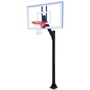 First Team Legacy In-Ground Fixed Height Basketball Goal