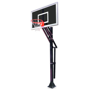 First Team Slam In-Ground Adjustable Basketball Goal