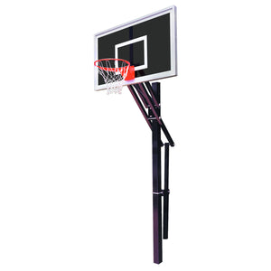 First Team Slam In-Ground Adjustable Basketball Goal