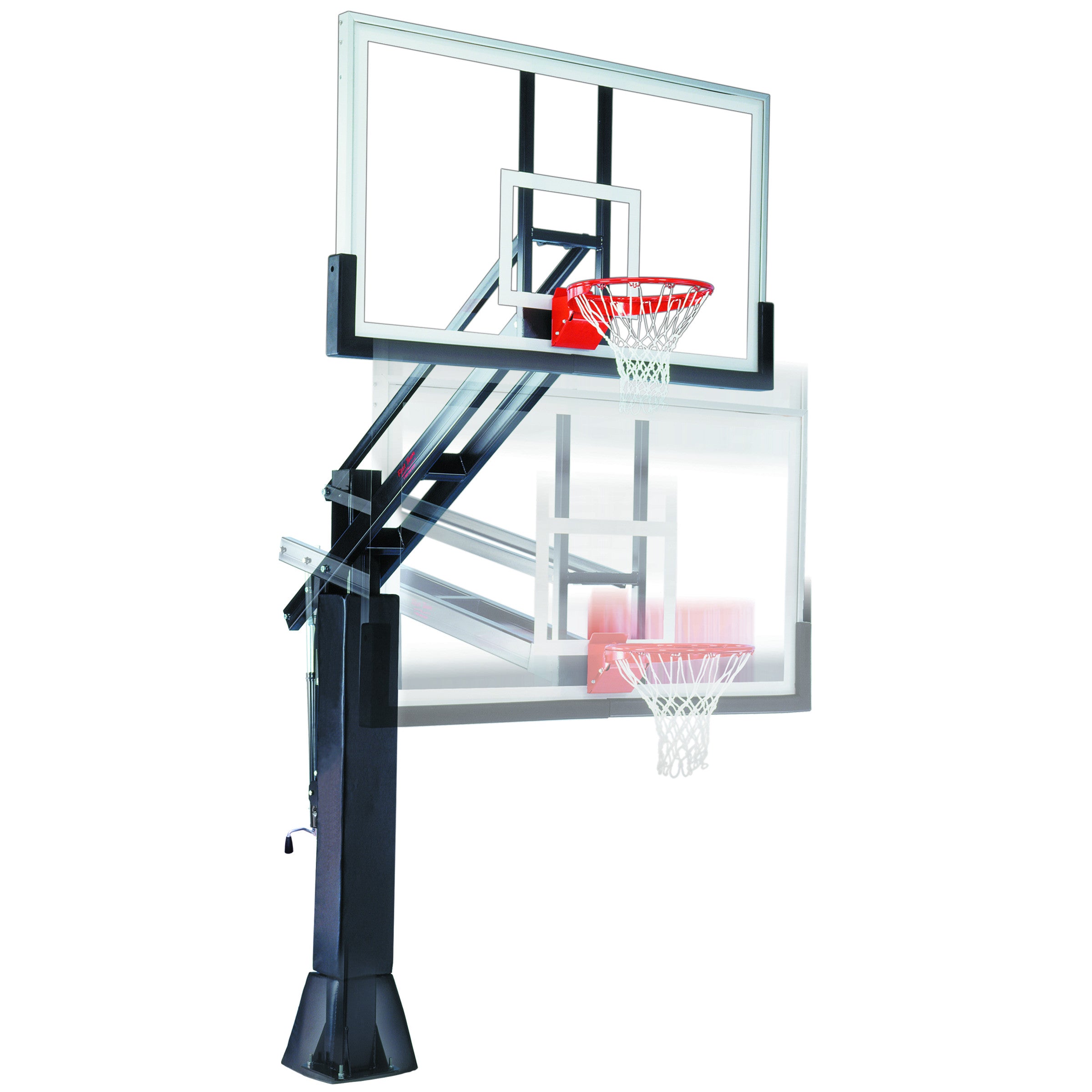 First Team Titan In-Ground Adjustable Basketball Hoop - Top Sports Tech