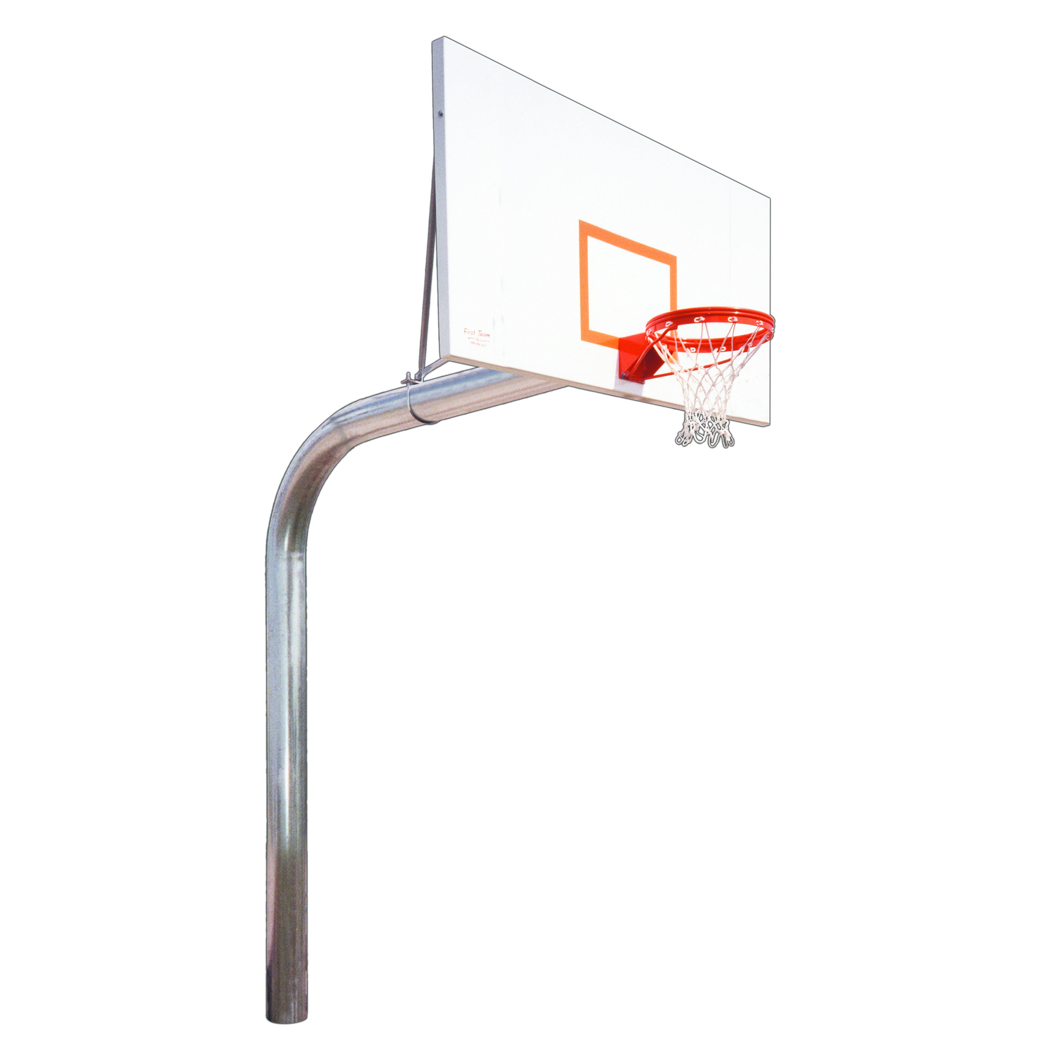 First Team Tyrant In-Ground Fixed Height Basketball Hoop - Top Sports Tech