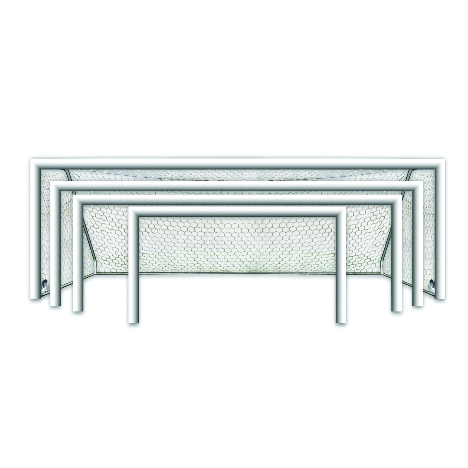 First Team World Class 40 Round Aluminum Portable Soccer Goal