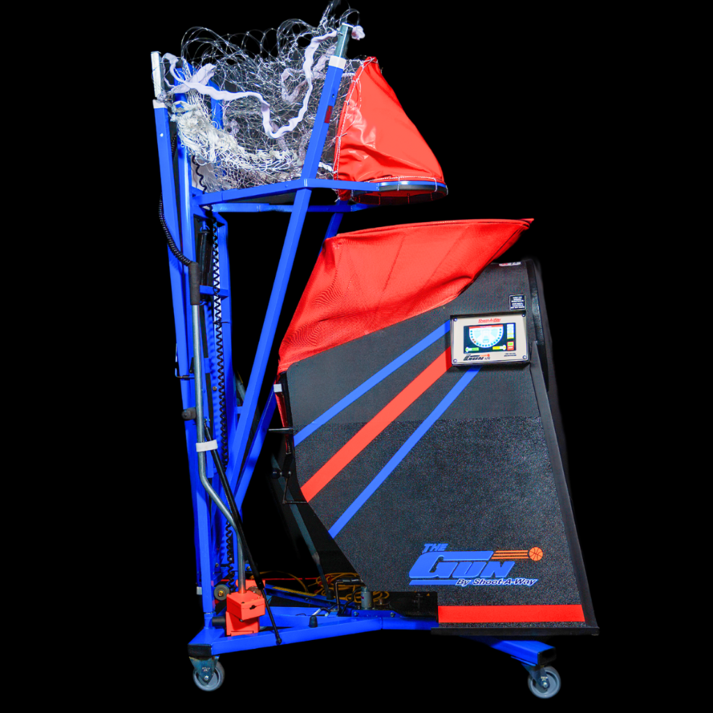 Shoot-A-Way The Gun 10k Basketball Shooting Machine Folded