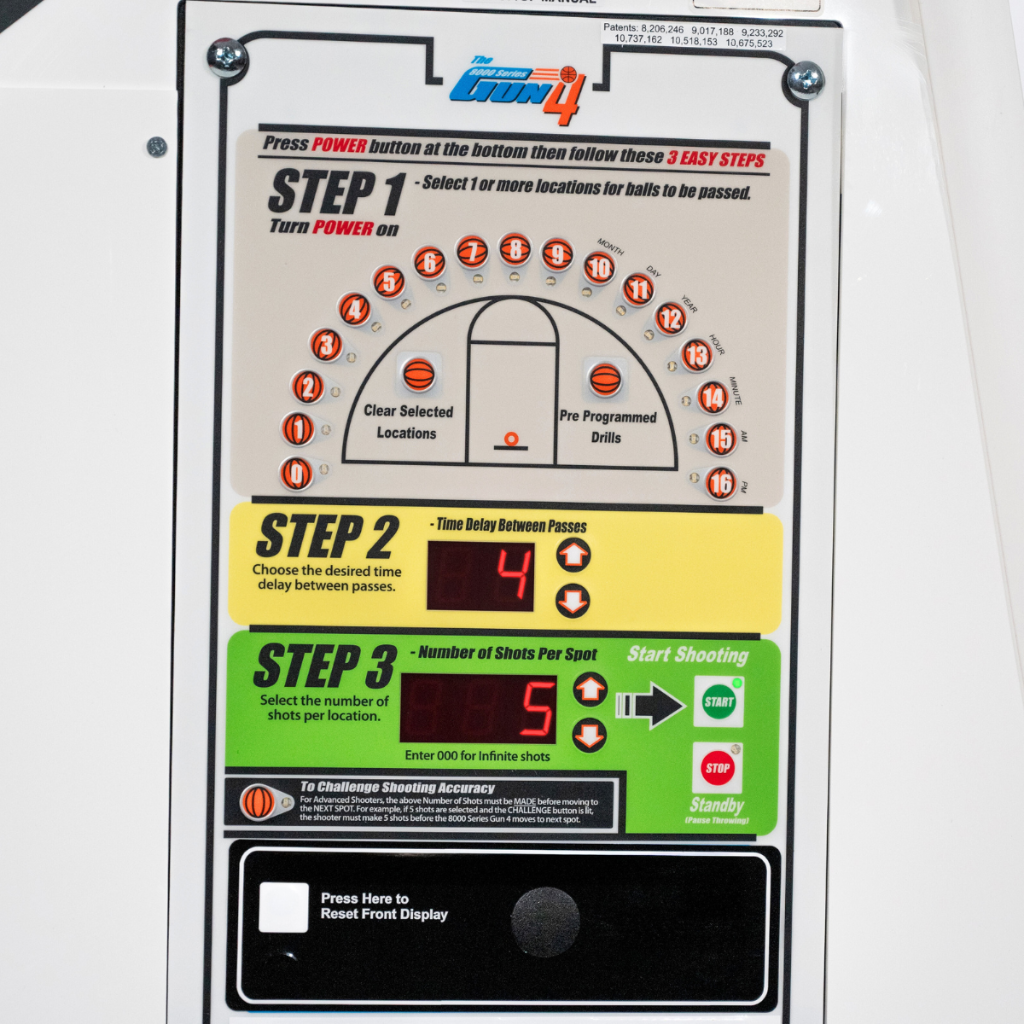 Shoot-A-Way The Gun 8000 Programming Board