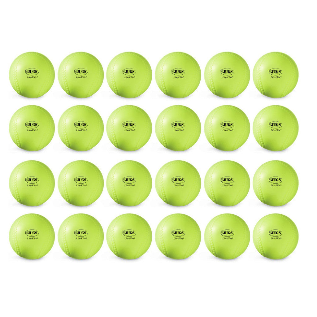 Jugs Big Bucket of 2 Dozen JUGS Lite-Flite Softballs