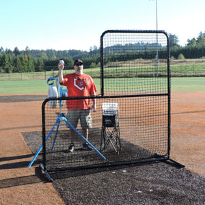 Jugs Standard L-Shaped Pitchers Screen