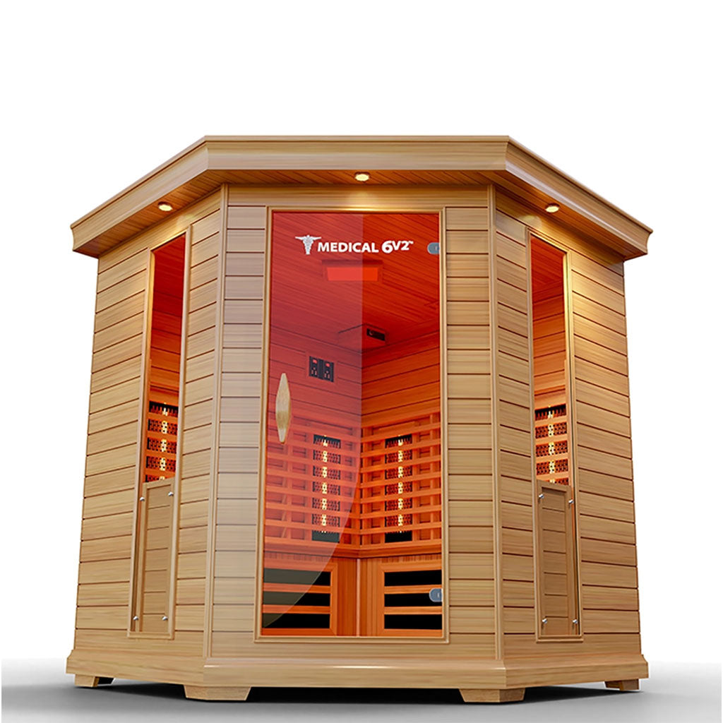 Medical Sauna Medical 6 Version 2.0 Full Spectrum Sauna