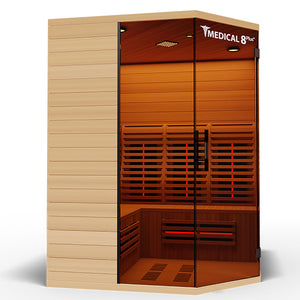 Medical Sauna Medical 8 Plus V2 Ultra Full Spectrum Infrared Six Person Sauna