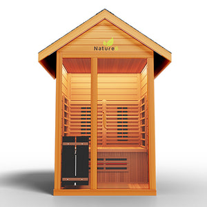 Medical Sauna Nature 6 Outdoor Hybrid Two Person Sauna