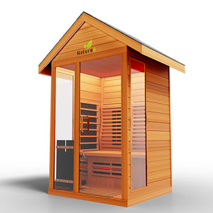 Medical Sauna Nature 6 Outdoor Hybrid Two Person Sauna