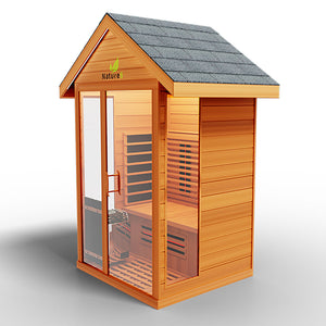 Medical Sauna Nature 6 Outdoor Hybrid Two Person Sauna