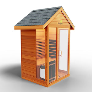 Medical Sauna Nature 6 Outdoor Hybrid Two Person Sauna