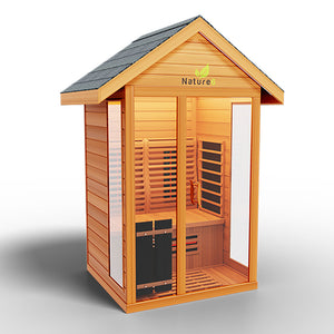 Medical Sauna Nature 6 Outdoor Hybrid Two Person Sauna