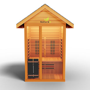 Medical Sauna Nature 6 Outdoor Hybrid Two Person Sauna