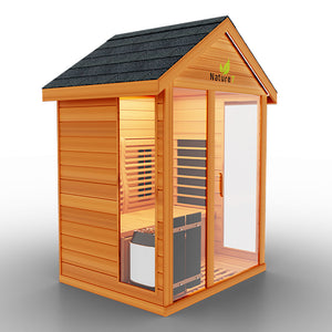 Medical Sauna Nature 7 Outdoor Hybrid Three Person Sauna