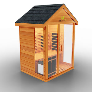 Medical Sauna Nature 7 Outdoor Hybrid Three Person Sauna