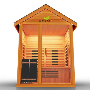 Medical Sauna Nature 7 Outdoor Hybrid Three Person Sauna