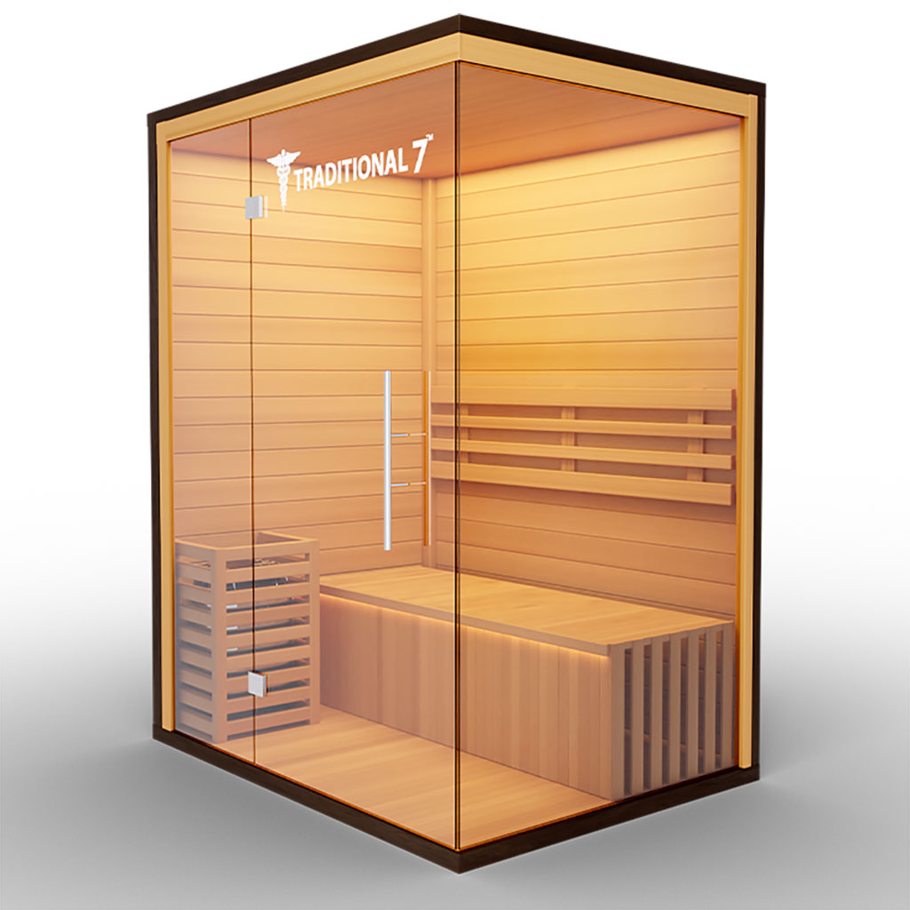 Medical Sauna Traditional 7 Three Person Steam Sauna