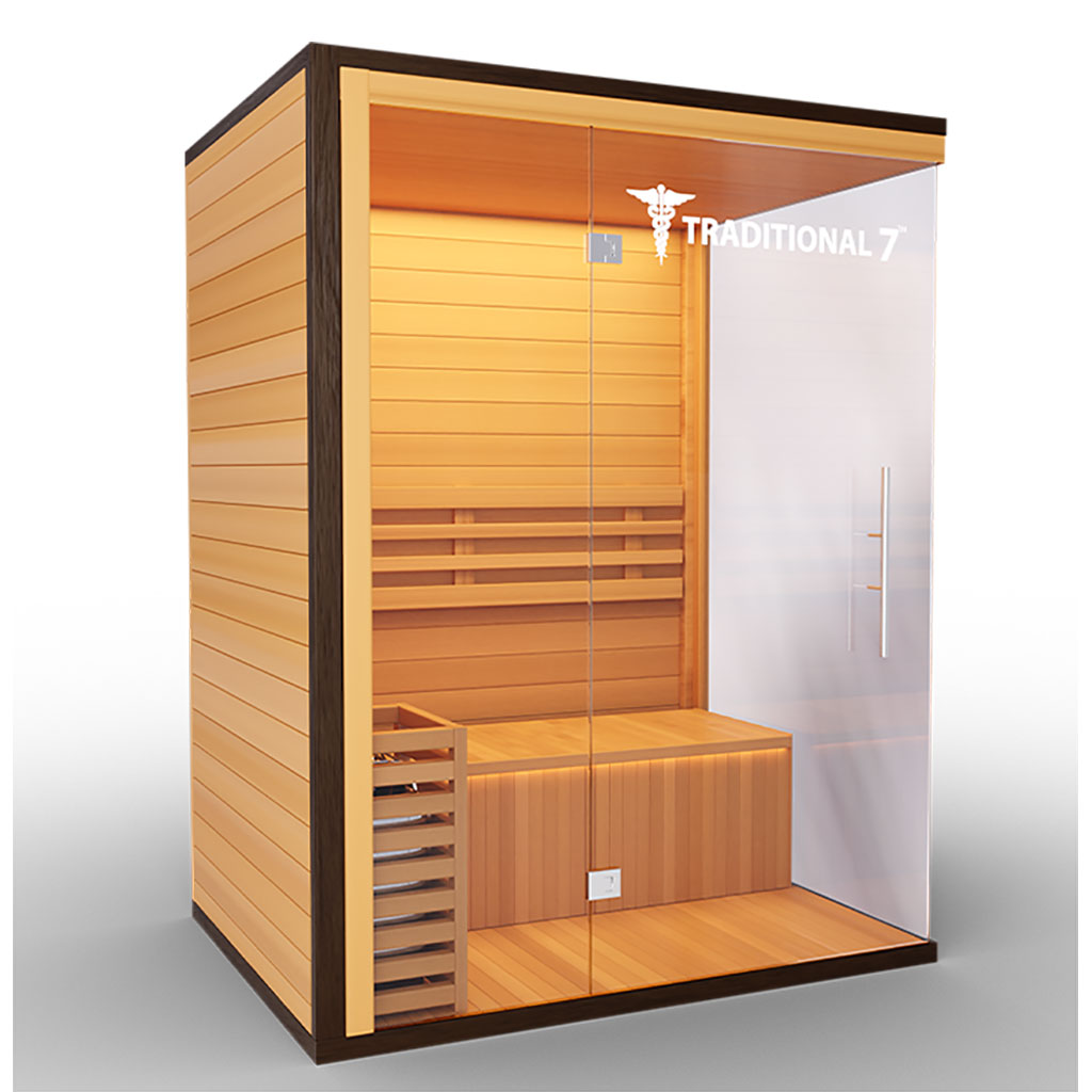 Medical Sauna Traditional 7 Three Person Steam Sauna