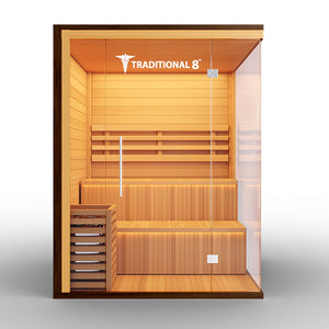 Medical Sauna Traditional 8 Plus Five Person Steam Sauna