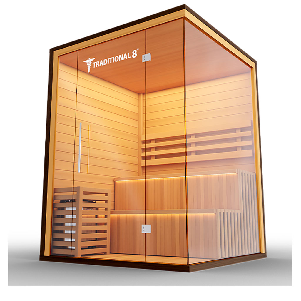 Medical Sauna Traditional 8 Plus Five Person Steam Sauna