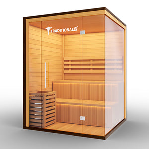 Medical Sauna Traditional 8 Plus Five Person Steam Sauna