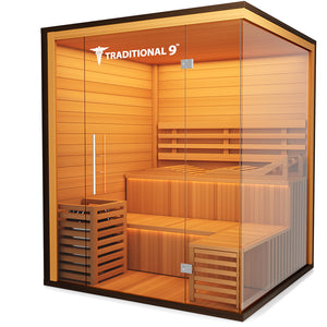 Medical Sauna Traditional 9 Plus Six Person Steam Sauna