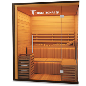 Medical Sauna Traditional 9 Plus Six Person Steam Sauna