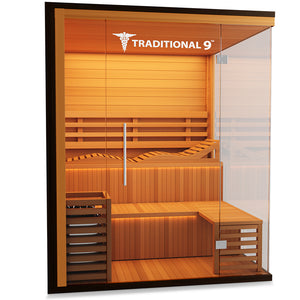 Medical Sauna Traditional 9 Plus Six Person Steam Sauna