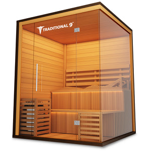 Medical Sauna Traditional 9 Plus Six Person Steam Sauna