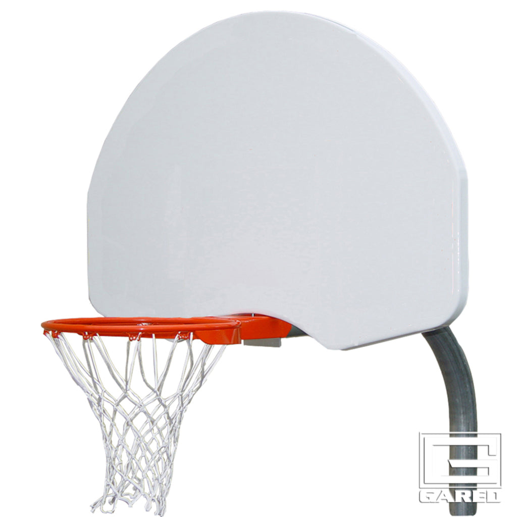 Gared Economy 3-1/2" O.D. Rear-Mount Gooseneck Basketball Package PK3545