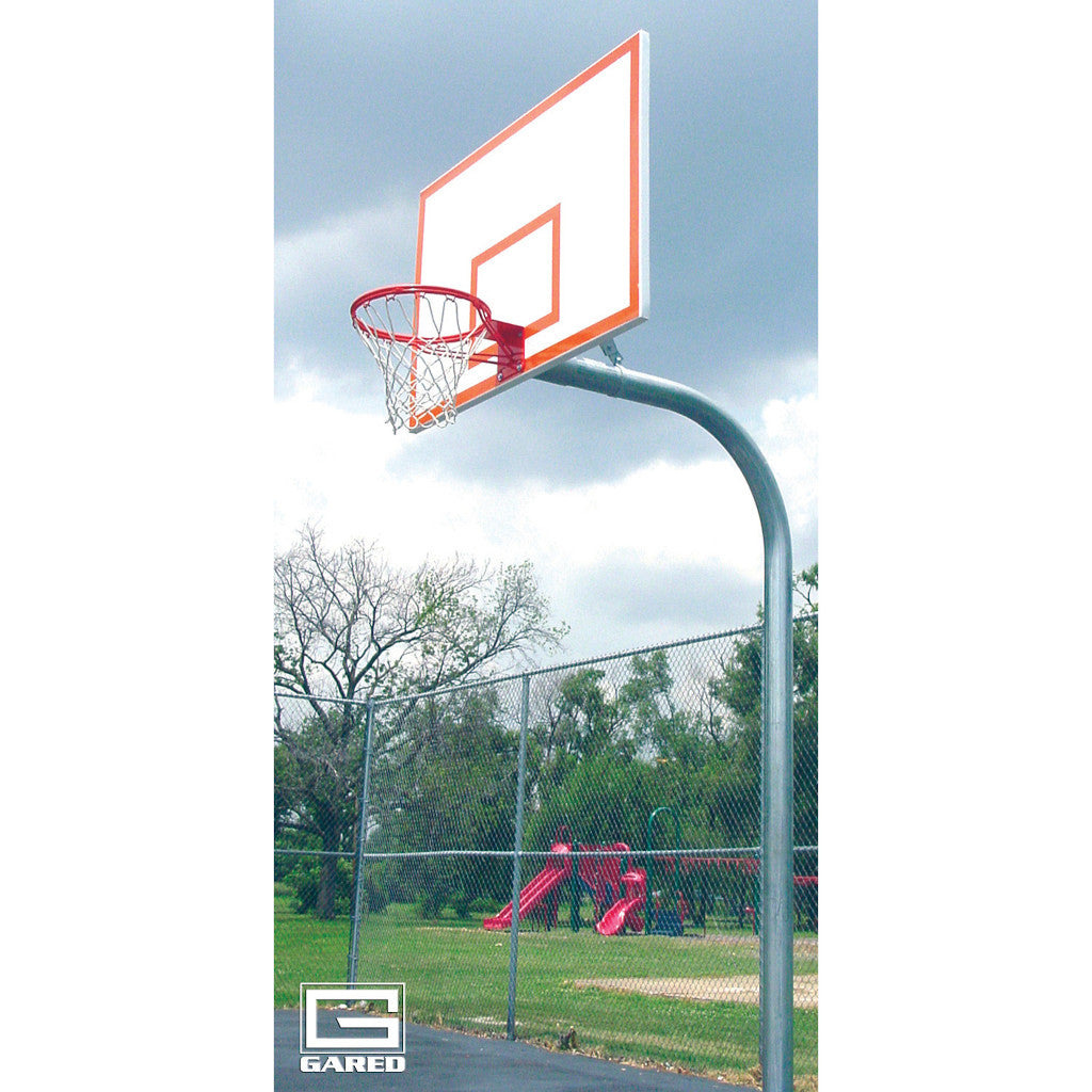 Gared Standard Duty 4-1/2" O.D. Gooseneck Basketball Package PK4560