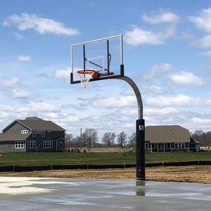 Gared Heavy Duty 5-9/16" O.D. Gooseneck Basketball Package PK6040