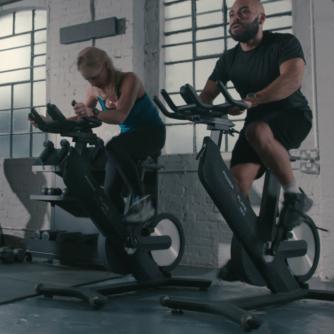Power Plate Rev Vibrating Stationary Bike