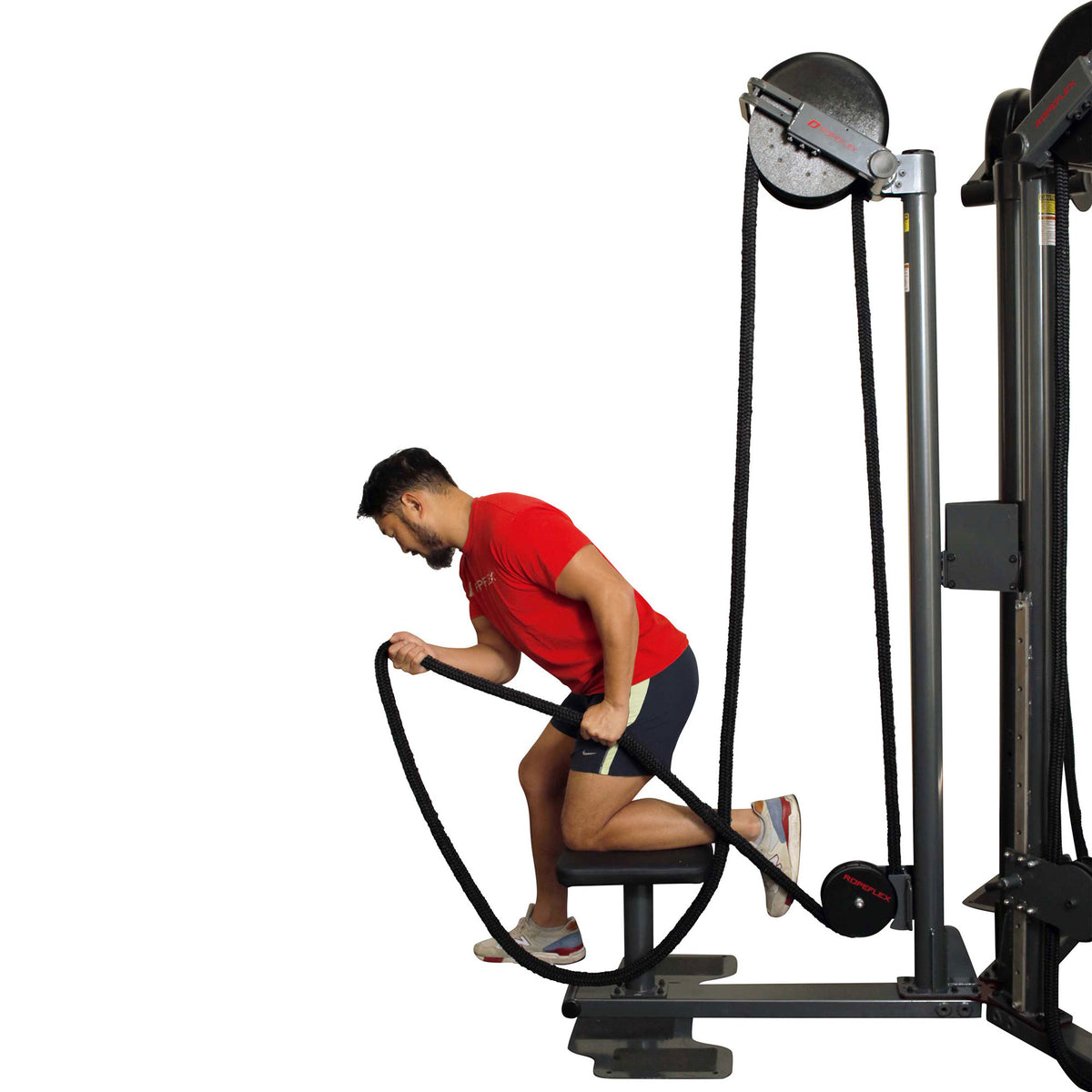 Tri Stack Exercise Machine RopeFlex RX2500 Oryx Tri Station Rope Machine - Top Sports Tech
