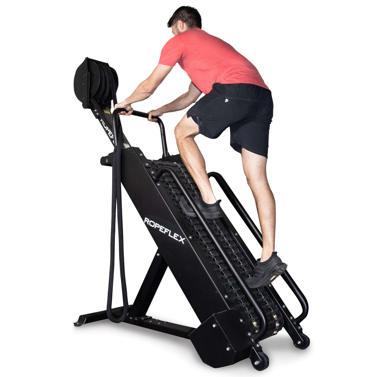 Portable Rope Climb Machine RopeFlex RX4400 Spartan Climb Combo Rope Tread Machine - Top Sports Tech