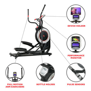 Sunny Motorized Elliptical Machine Trainer