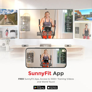 Sunny Premium Elliptical Exercise Machine Smart Trainer