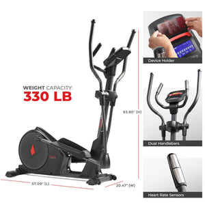 Sunny Premium Elliptical Exercise Machine Smart Trainer