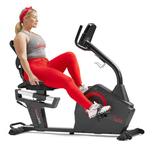 Sunny Premium Magnetic Resistance Smart Recumbent Bike