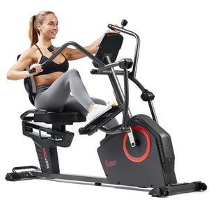 Sunny Smart Recumbent Elliptical Cross Trainer