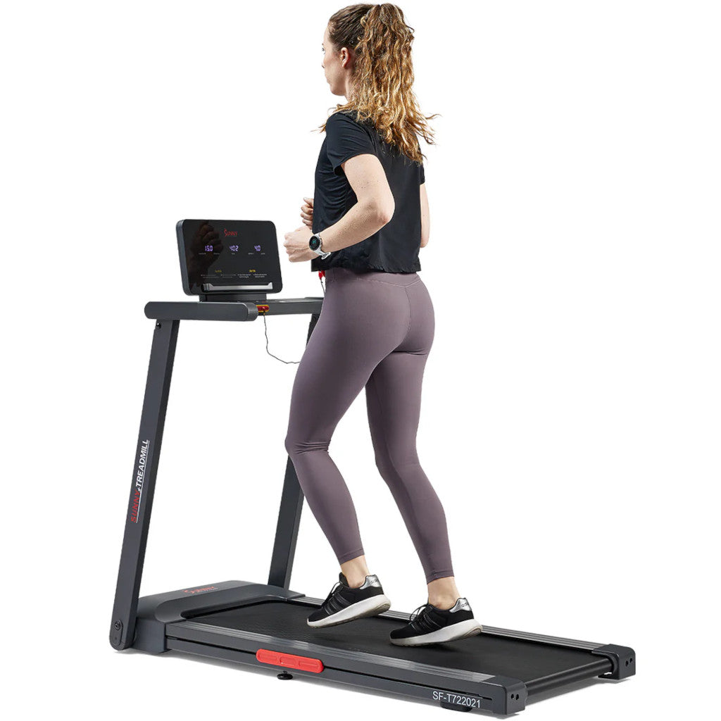 Sunny Interactive Slim Treadmill