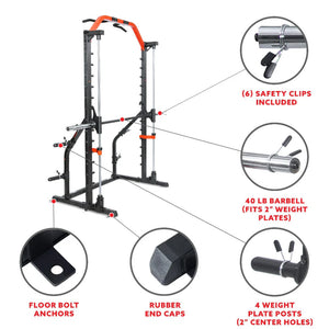 Sunny Smith Machine Squat Rack Essential Series II