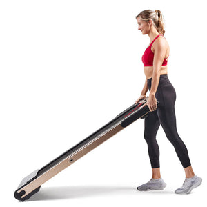 Sunny Space Saving Commercial Treadmill, Slim Motorized Asuna