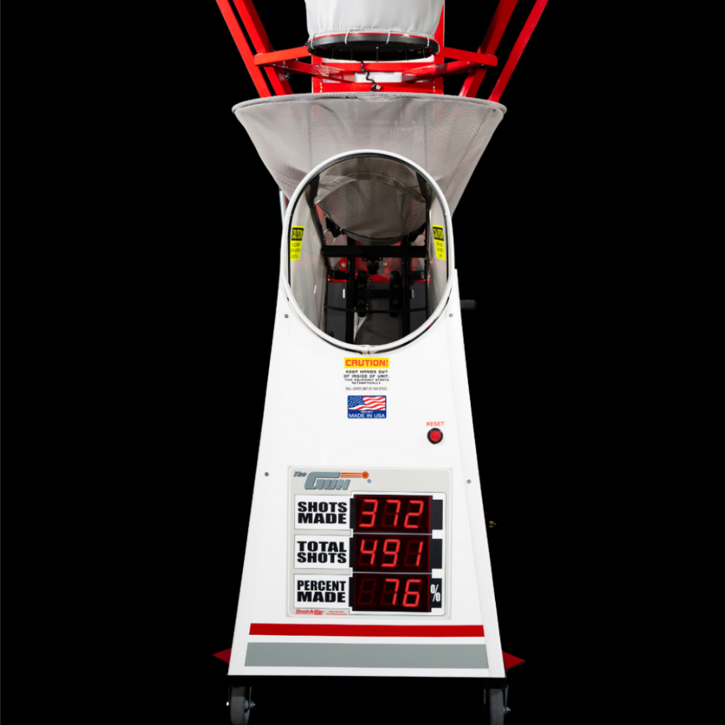 Shoot A Way The Gun 6000 Basketball Rebounder