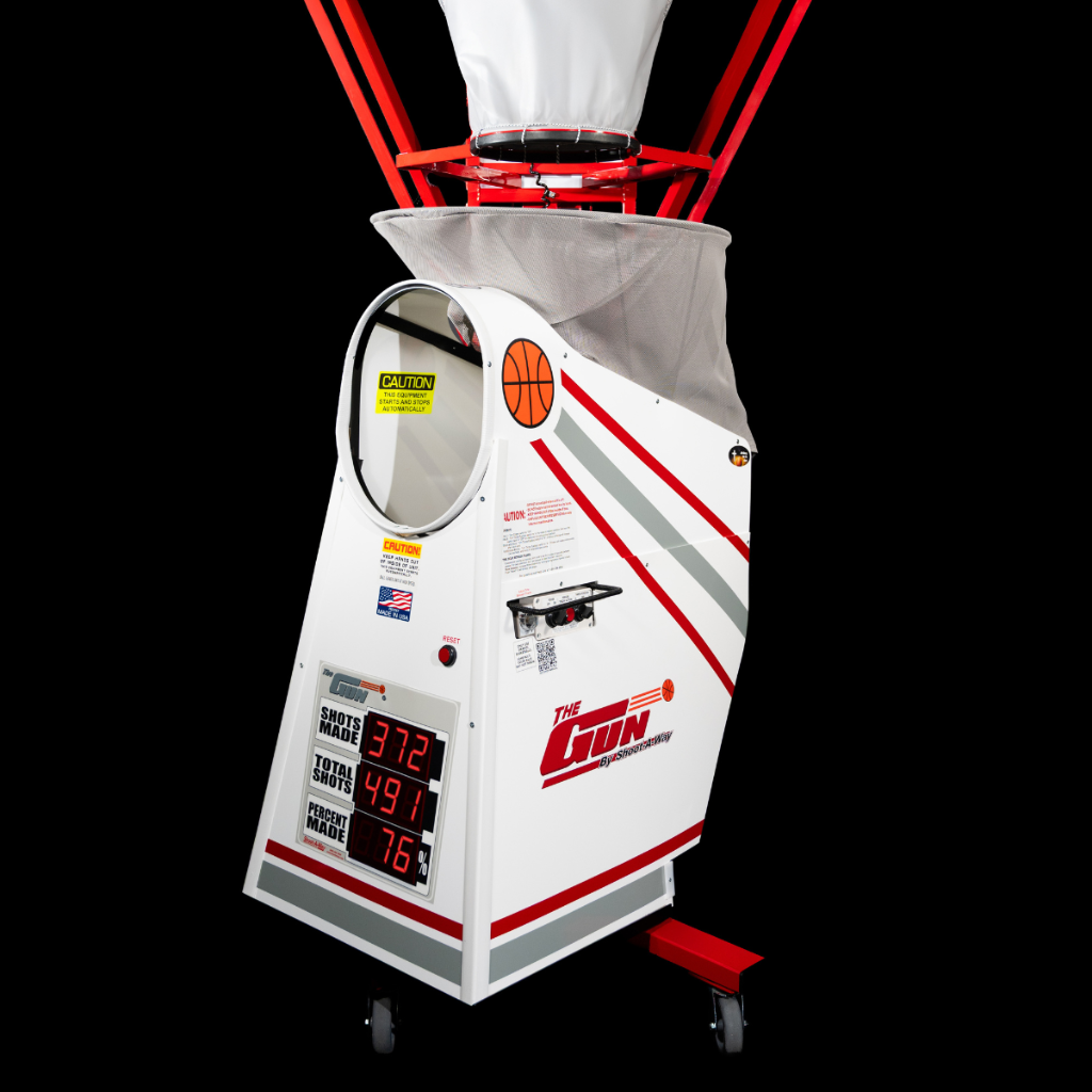 Shoot A Way The Gun 6000 Basketball Rebounder